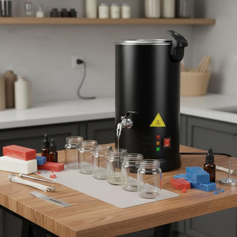 Candle Melting Machine 5.3 Qts - Soap Making Hobby のレビューと価格