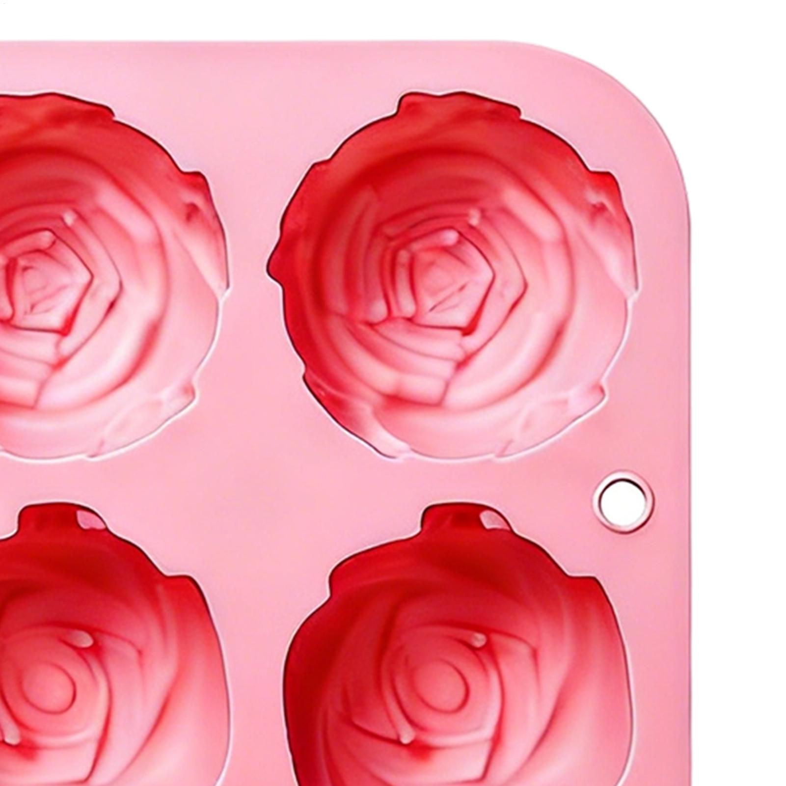8 Holes Rose Flower Silicone M - Soap Making Designs のレビューと価格