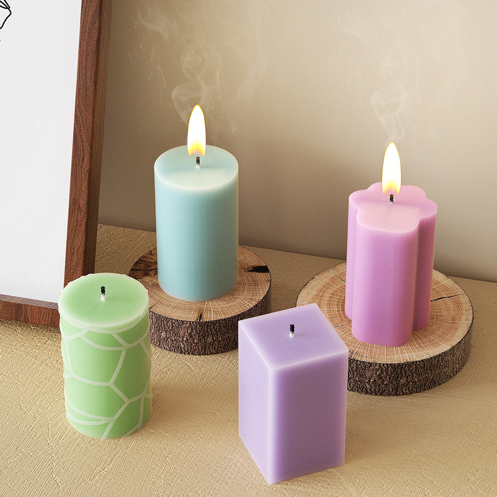 Geometry Column Silicone Mold  - Soap Making Business のレビューと価格