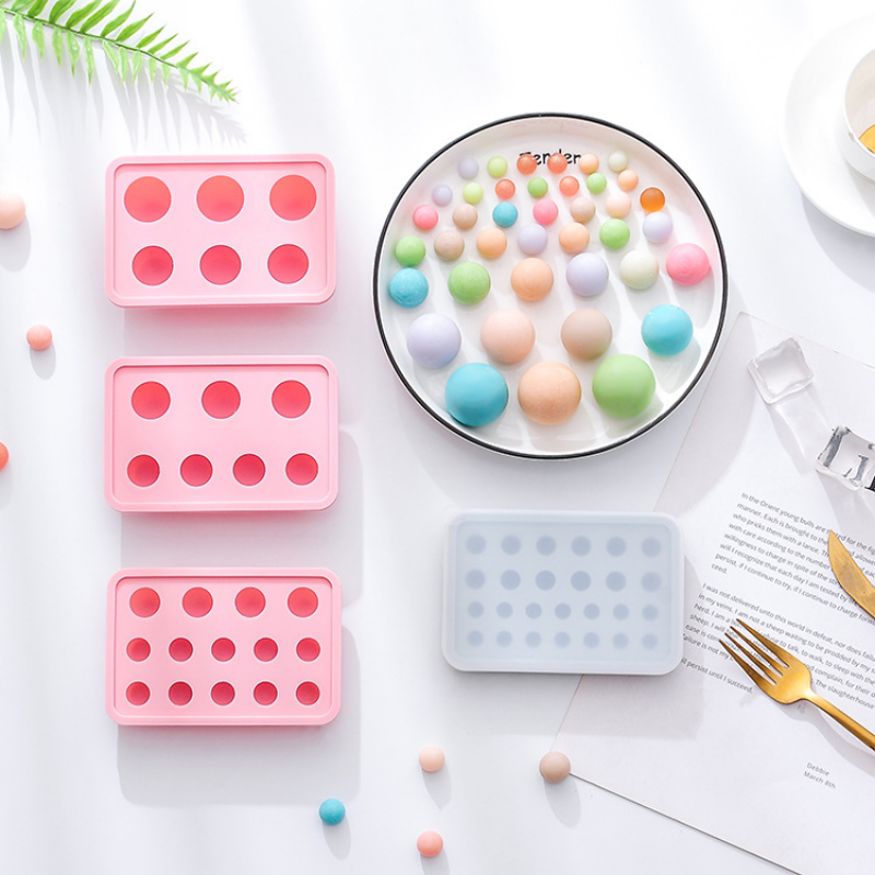 Multi Size Round Ice cube Sili - Soap Making Gifts のレビューと価格