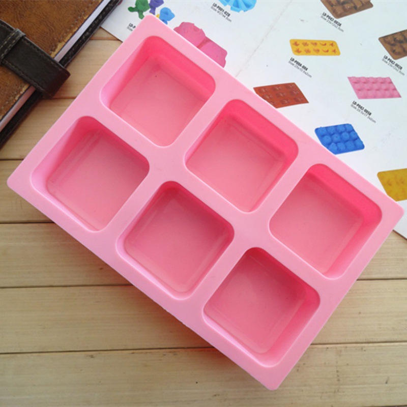 Square Silicone Cake Molds Cer - Soap Making Designs のレビューと価格
