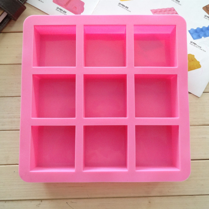 Square Silicone Cake Molds Cer - Soap Making Designs のレビューと価格