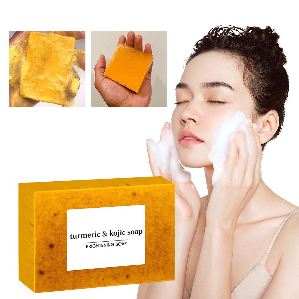 1/2/3/5Pcs 100g Turmeric Hand  - Soap Making Olive Oil のレビューと価格