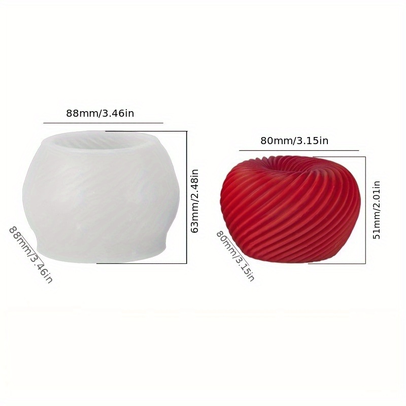 A trendy red apple silicone mo - Soap Making Designs のレビューと価格