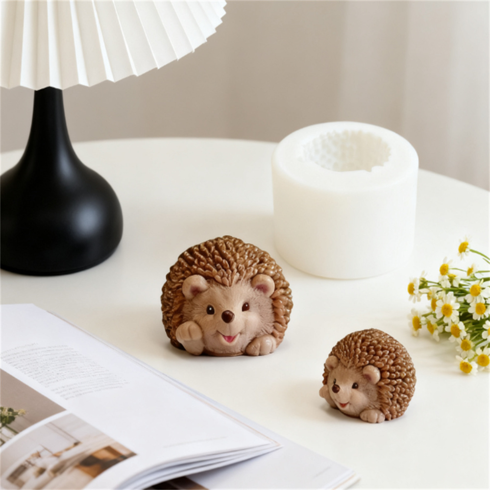 3D Hedgehog Silicone Mold Cute - Soap Making At Home のレビューと価格