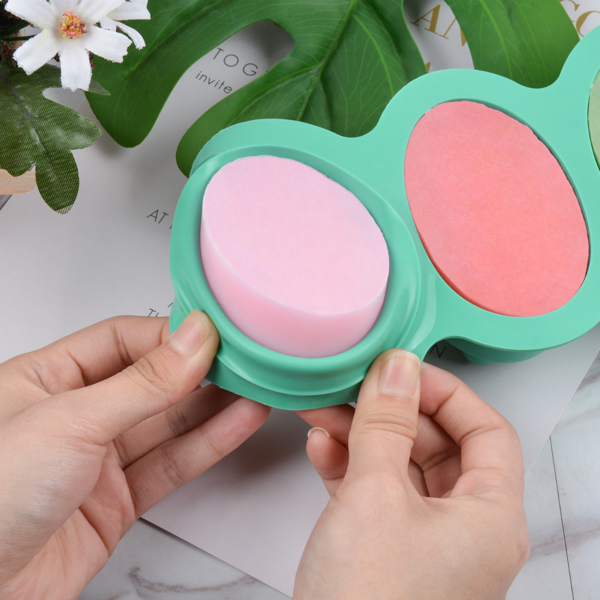 4 Hole Oval Massage Soap Silic - Soap Making Gifts のレビューと価格