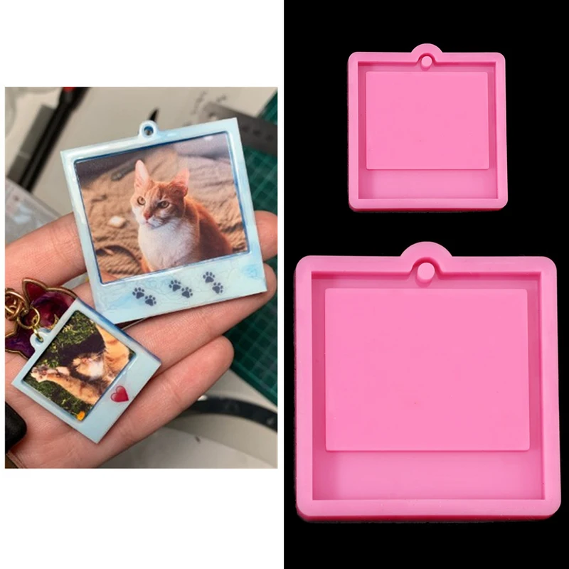 Photo Frame Epoxy Resin Keycha - Soap Making Designs のレビューと価格