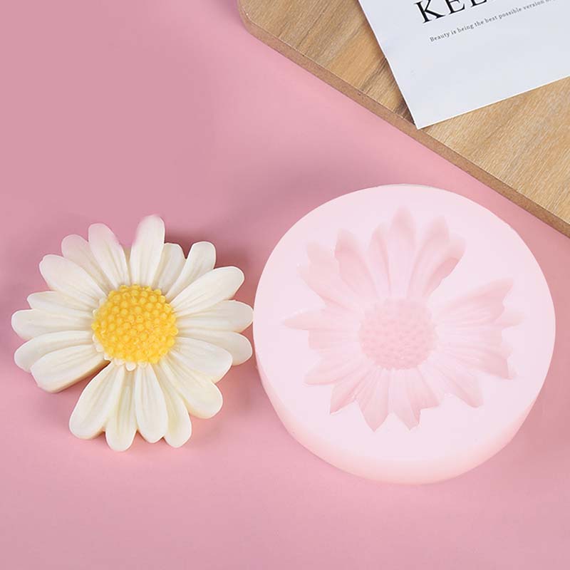 DIY Candle Silicone Mold Daisy - Soap Making At Home のレビューと価格