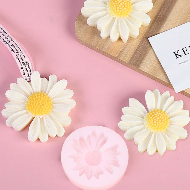 DIY Candle Silicone Mold Daisy - Soap Making At Home のレビューと価格