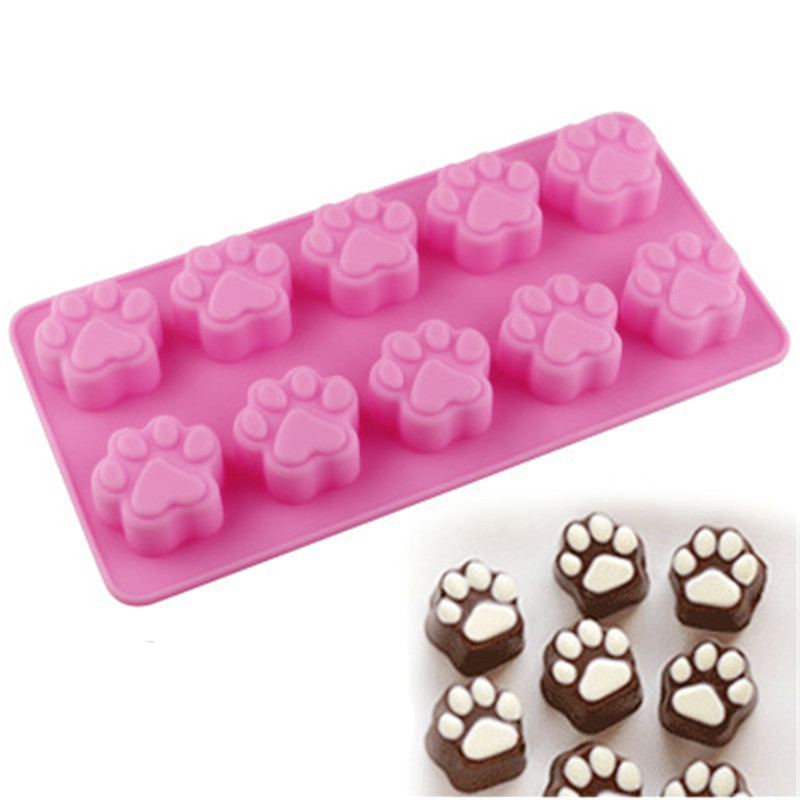 Cat Claw Shape Chocolate Silic - Soap Making Designs のレビューと価格