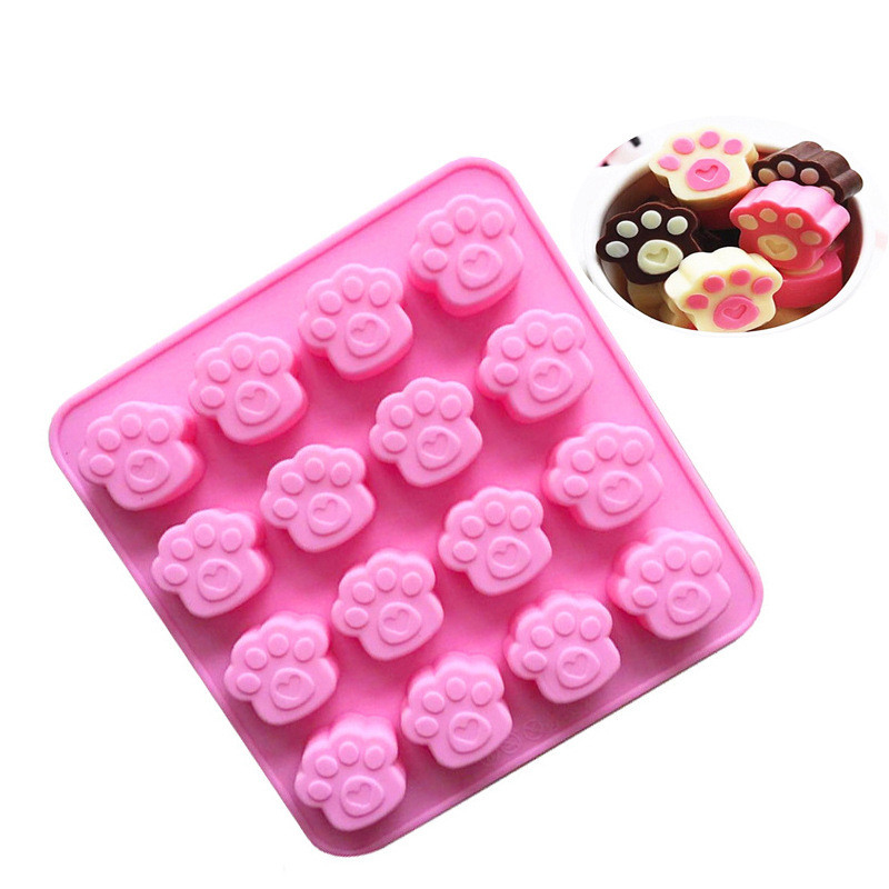 Cat Claw Shape Chocolate Silic - Soap Making Designs のレビューと価格