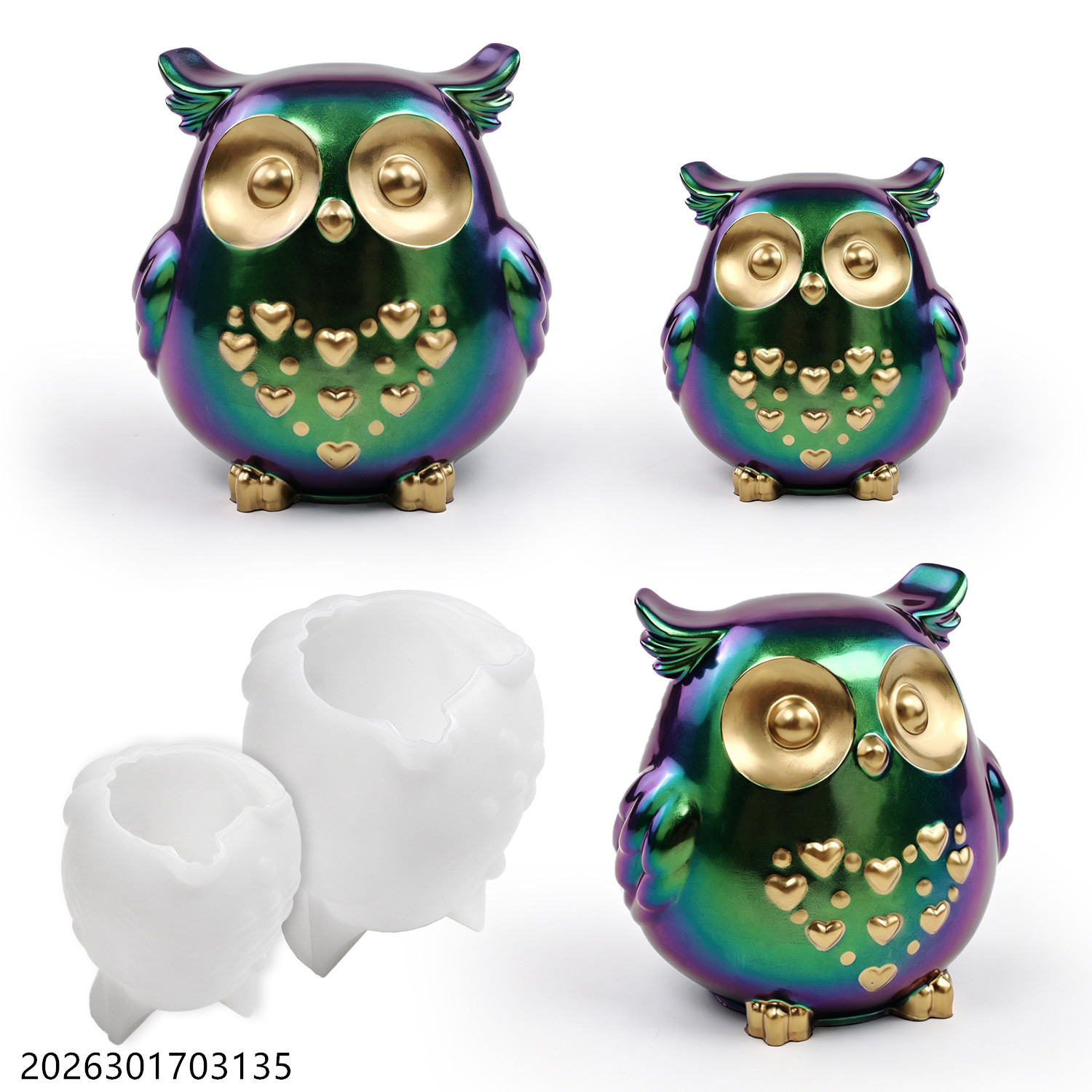 Owl Silicone Mold 3D Bird Shap - Soap Making Designs のレビューと価格