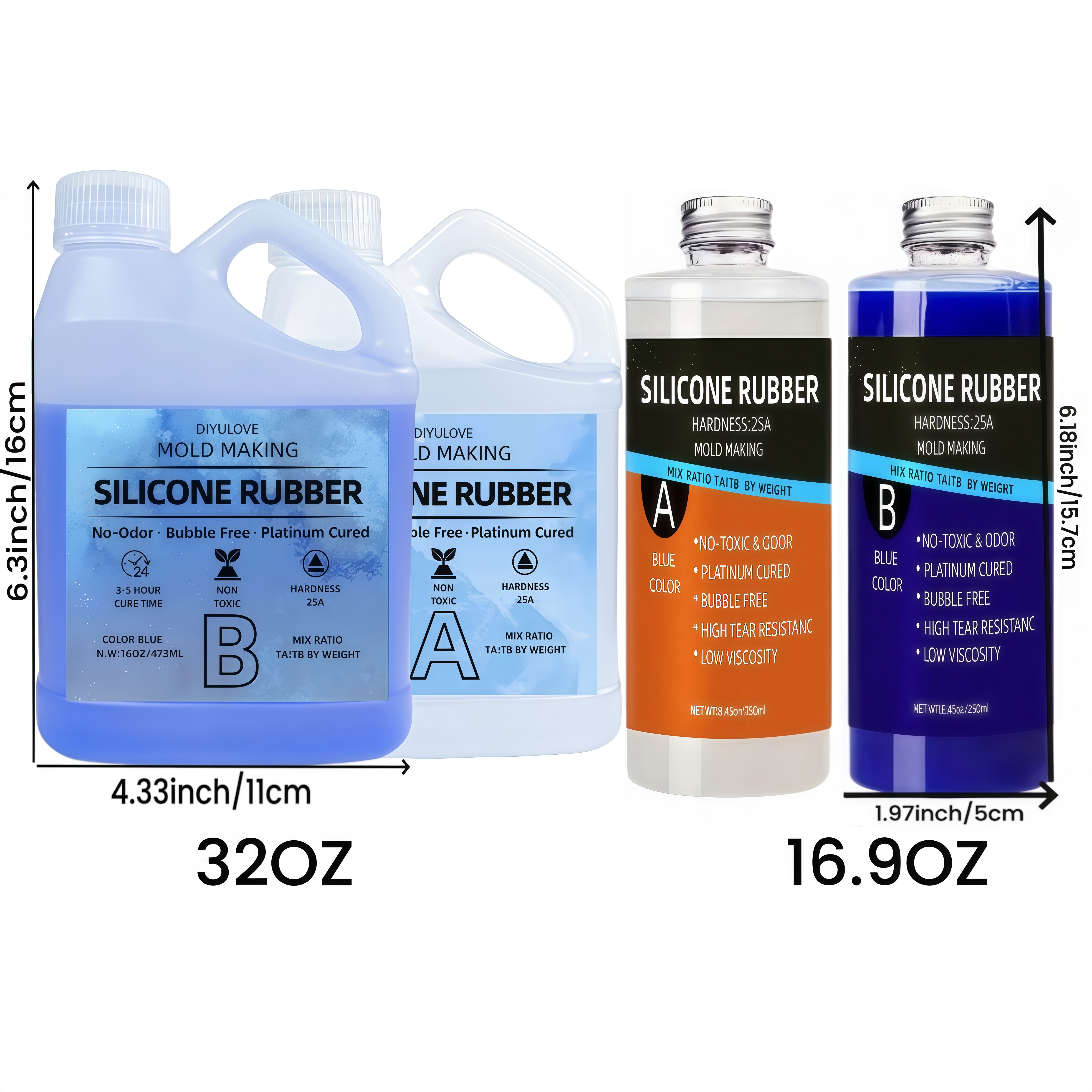 32oz High-Performance Silicone - Soap Making Designs のレビューと価格
