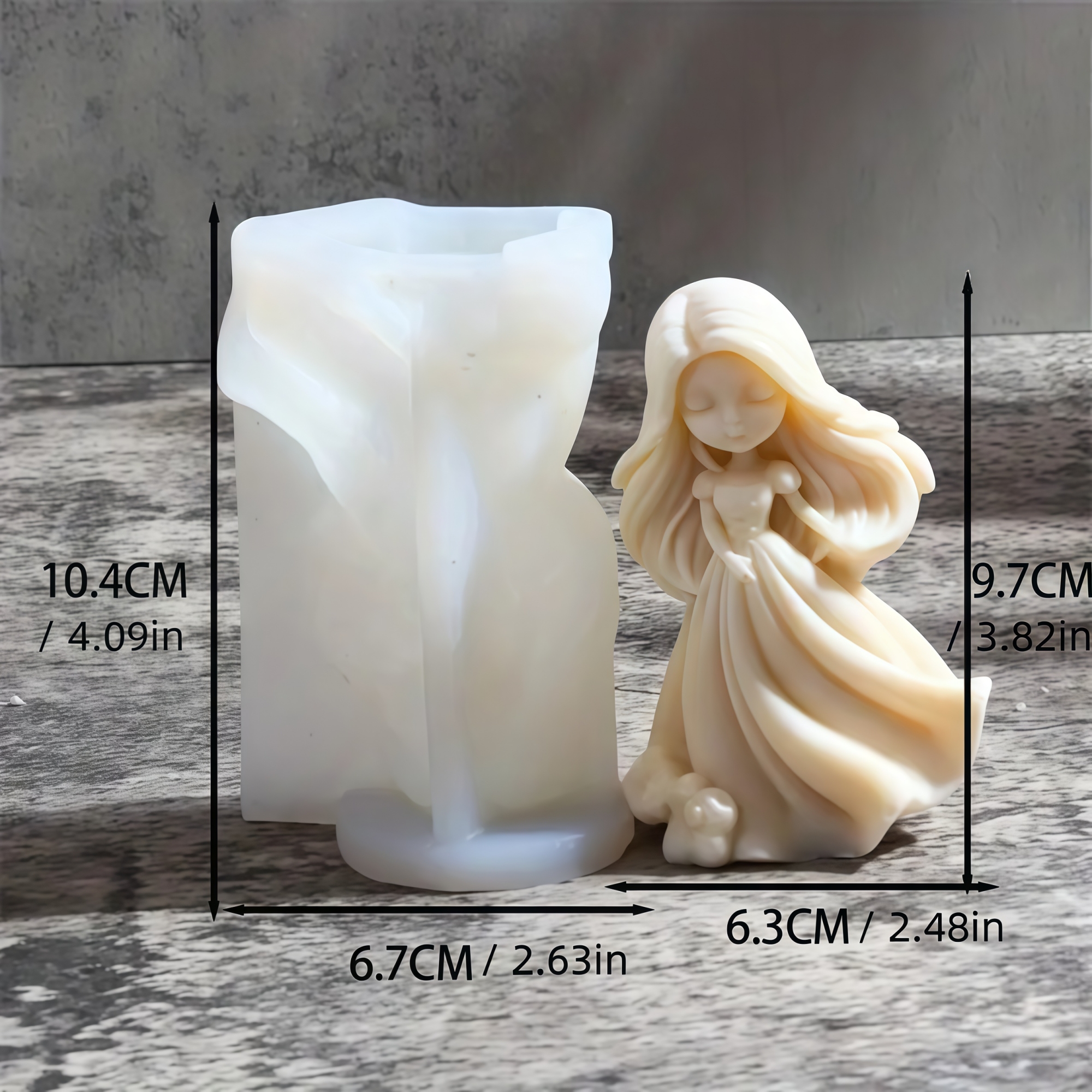 3D Sweet Princess Doll Silicon - Soap Making Business のレビューと価格