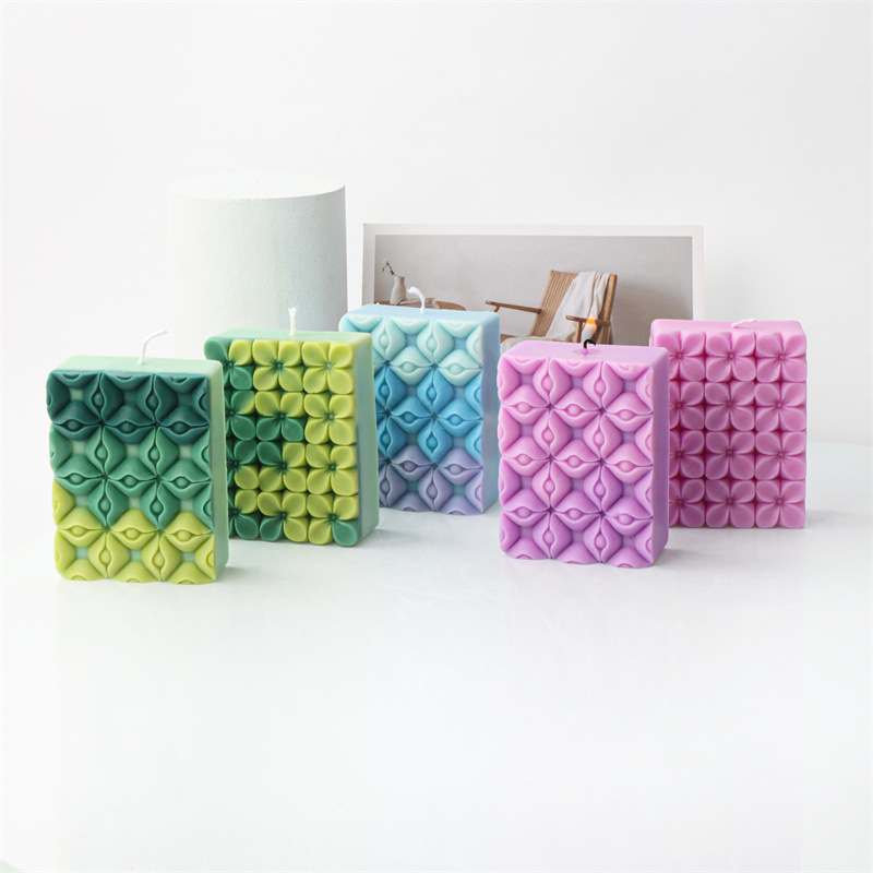 Square Flower Handmade Soap Si - Soap Making Gifts のレビューと価格