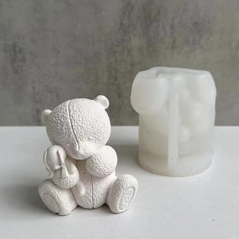 Woven Bear Candle Silicone Mol - Soap Making Business のレビューと価格