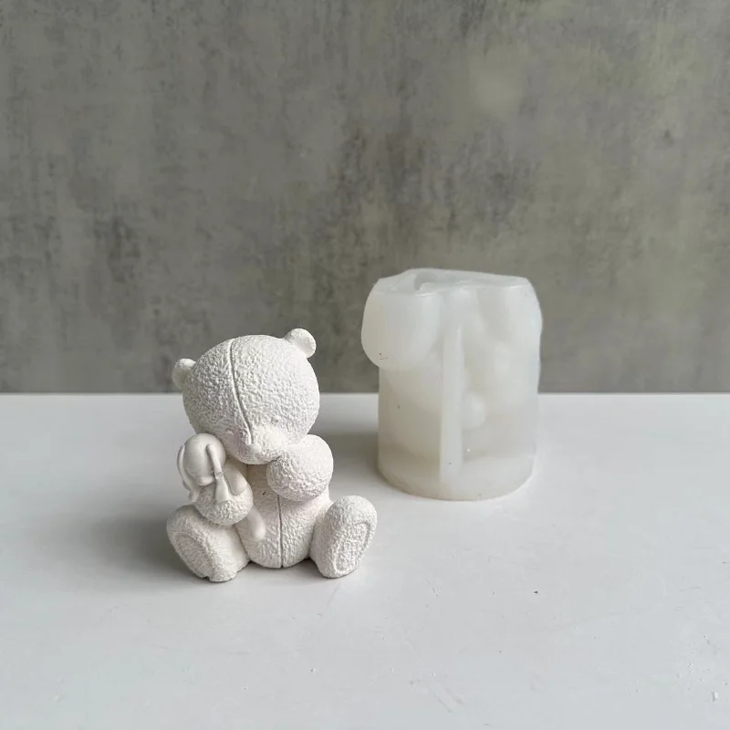 Woven Bear Candle Silicone Mol - Soap Making Business のレビューと価格