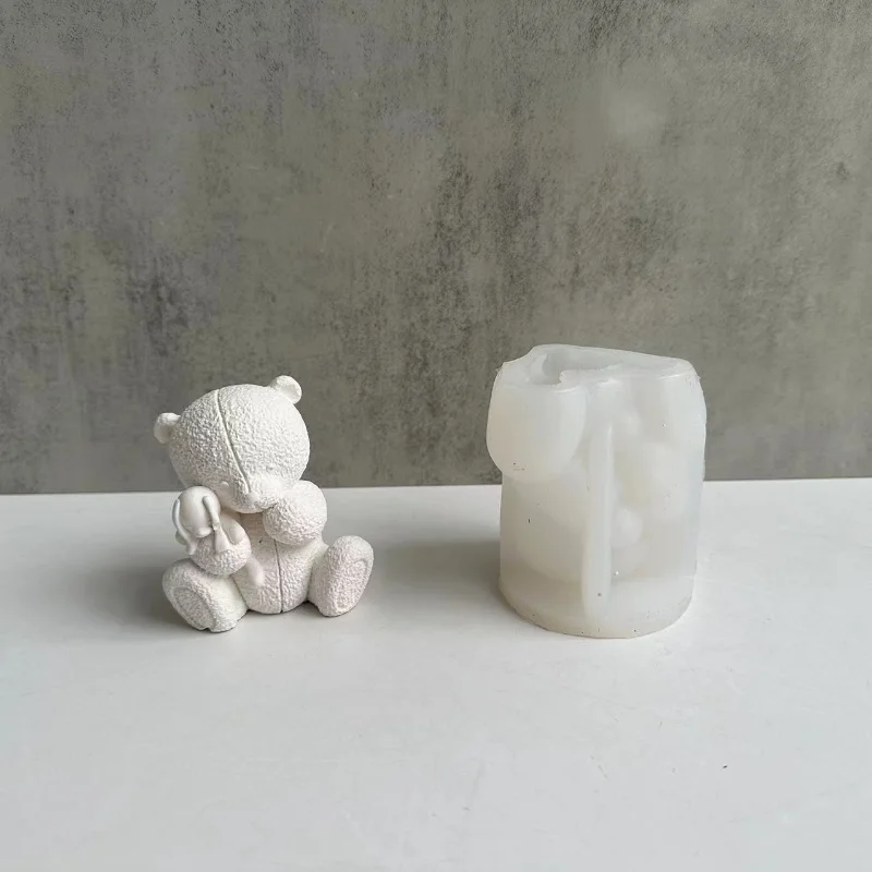 Woven Bear Candle Silicone Mol - Soap Making Business のレビューと価格